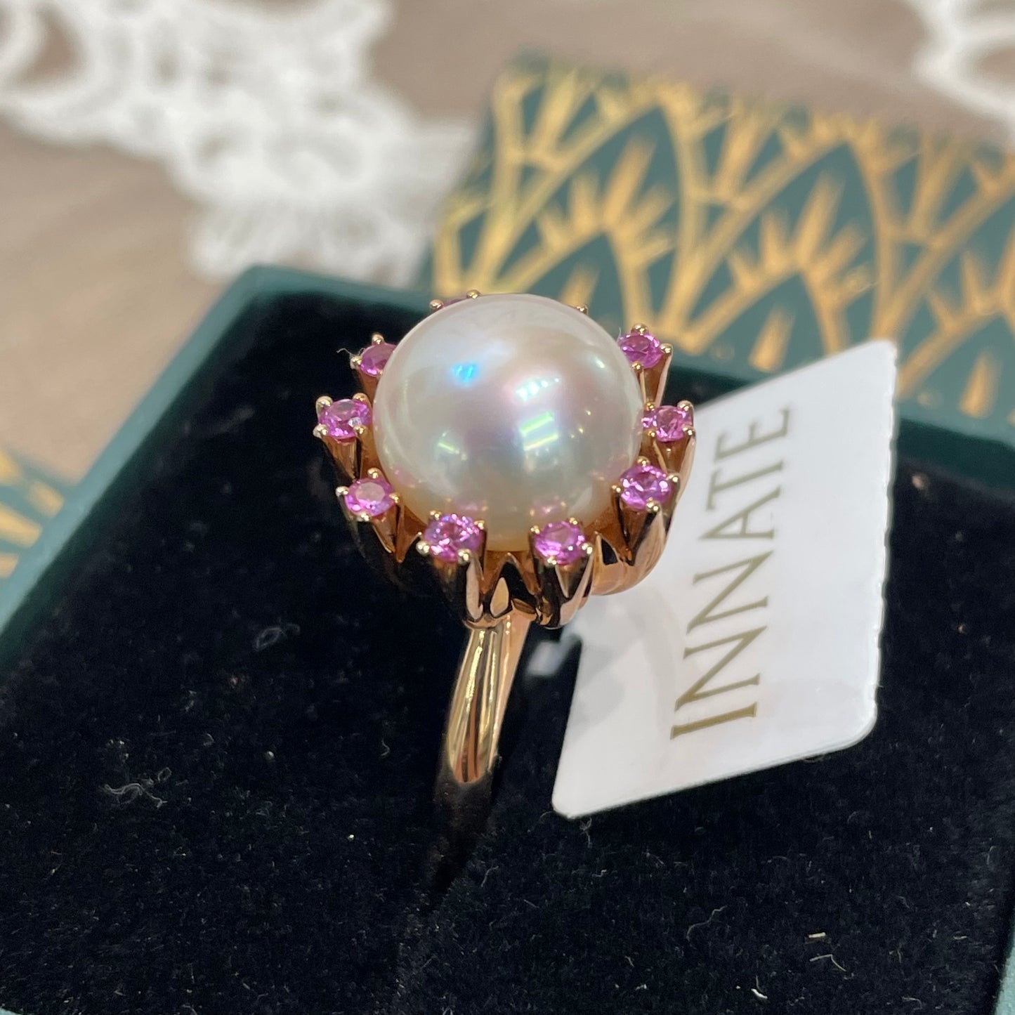 Cherish Me Pink Sapphire Ring