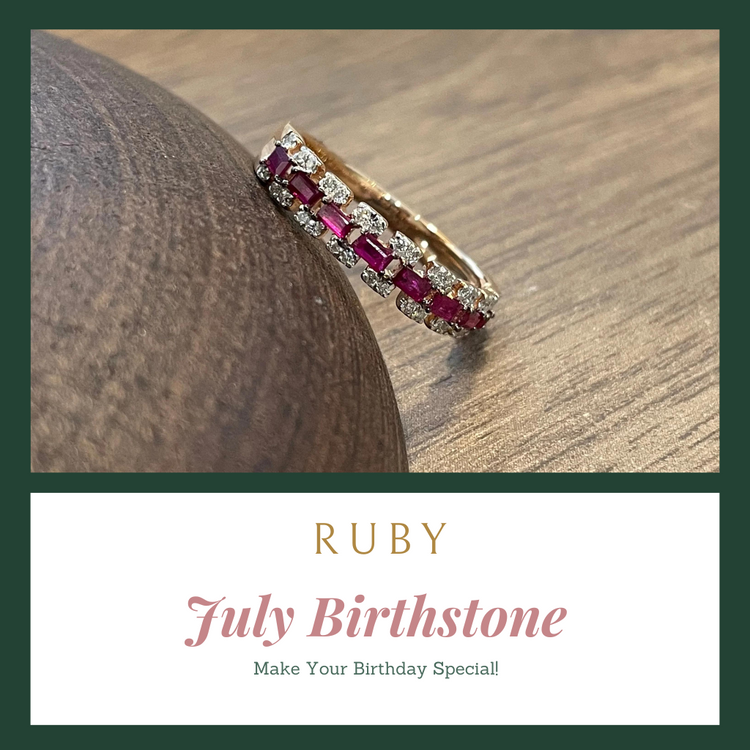 Birthstone for July babies - Ruby