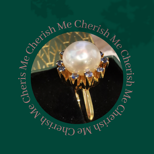 Cherish Me Blue Sapphire Ring