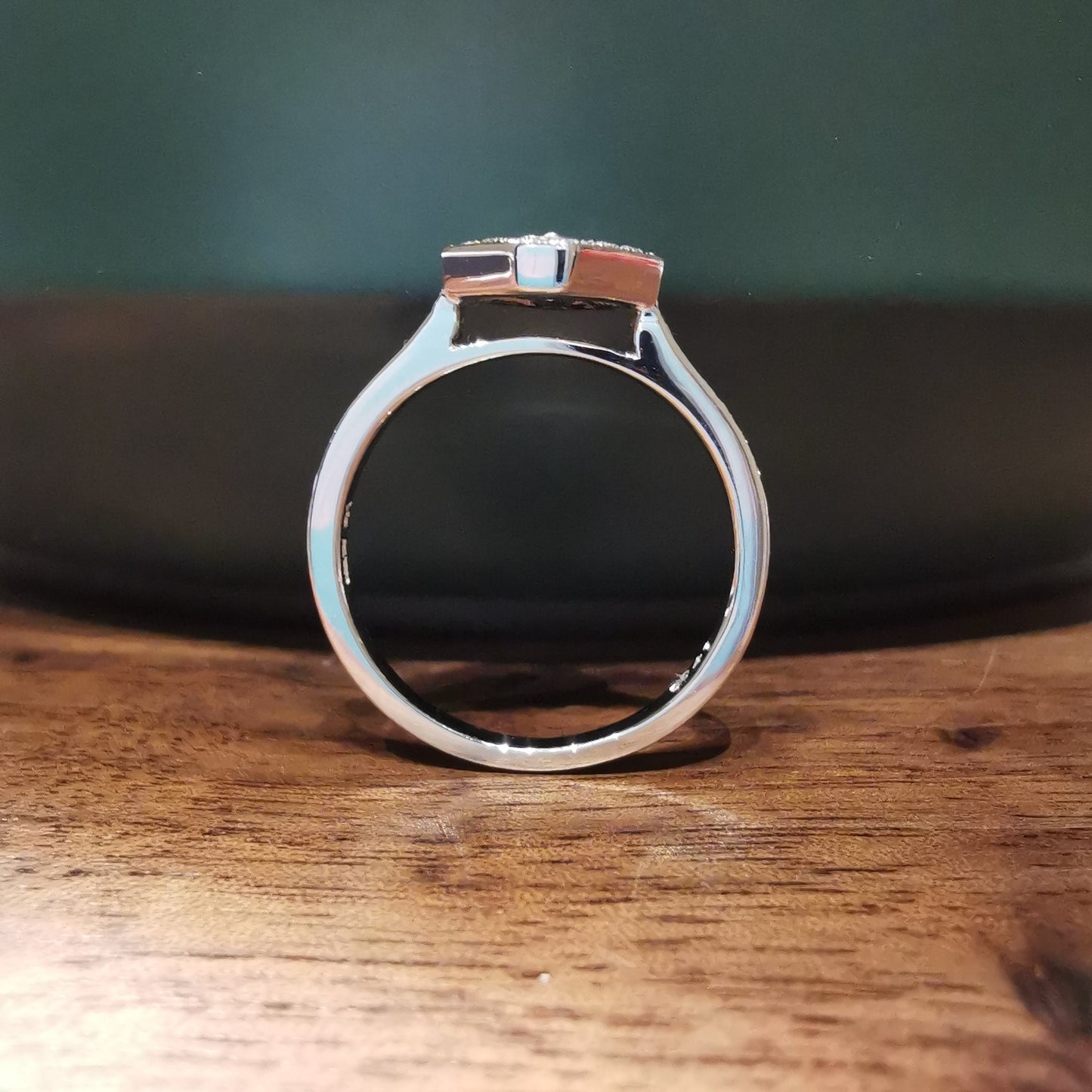 Square LOVE Ring