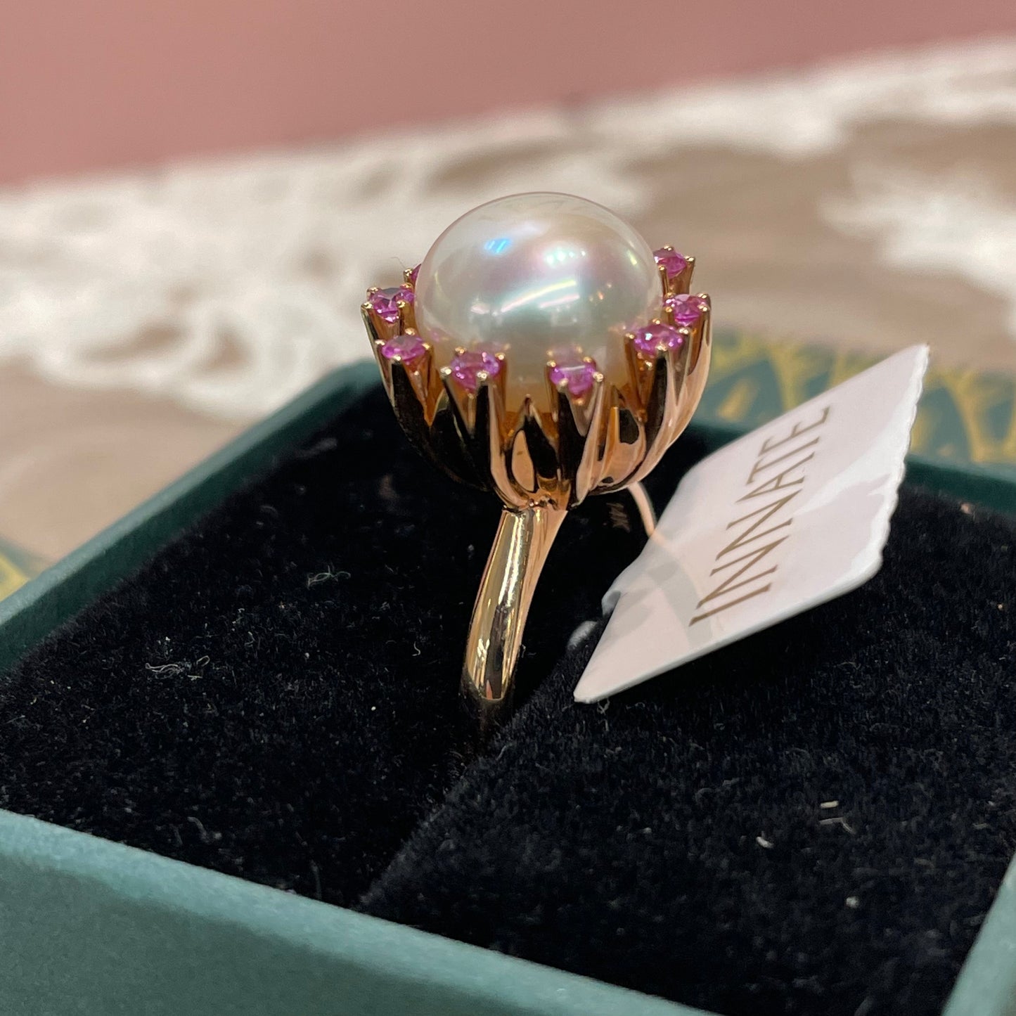 Cherish Me Pink Sapphire Ring