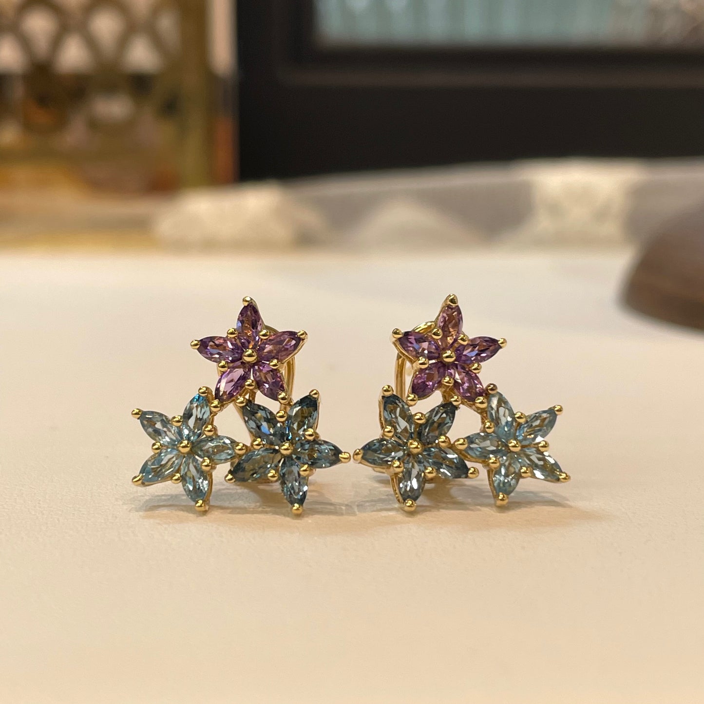 Floral Stars Pair